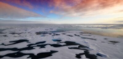 Study predicts ice-free summers in the Arctic by the mid-century