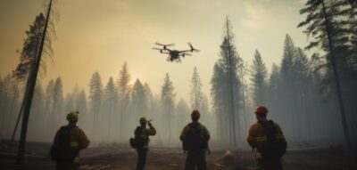 FEATURE: How are drones, satellites and AI models working together to predict fires and save lives?